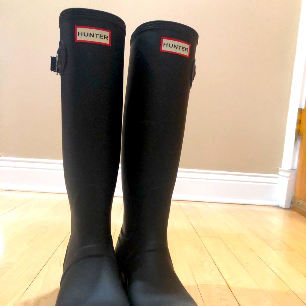 Hunter rain boots size 7